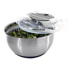 Centrifuga Para Salada 28cm 3,5 Litros Em Aço Inox Mimo Style